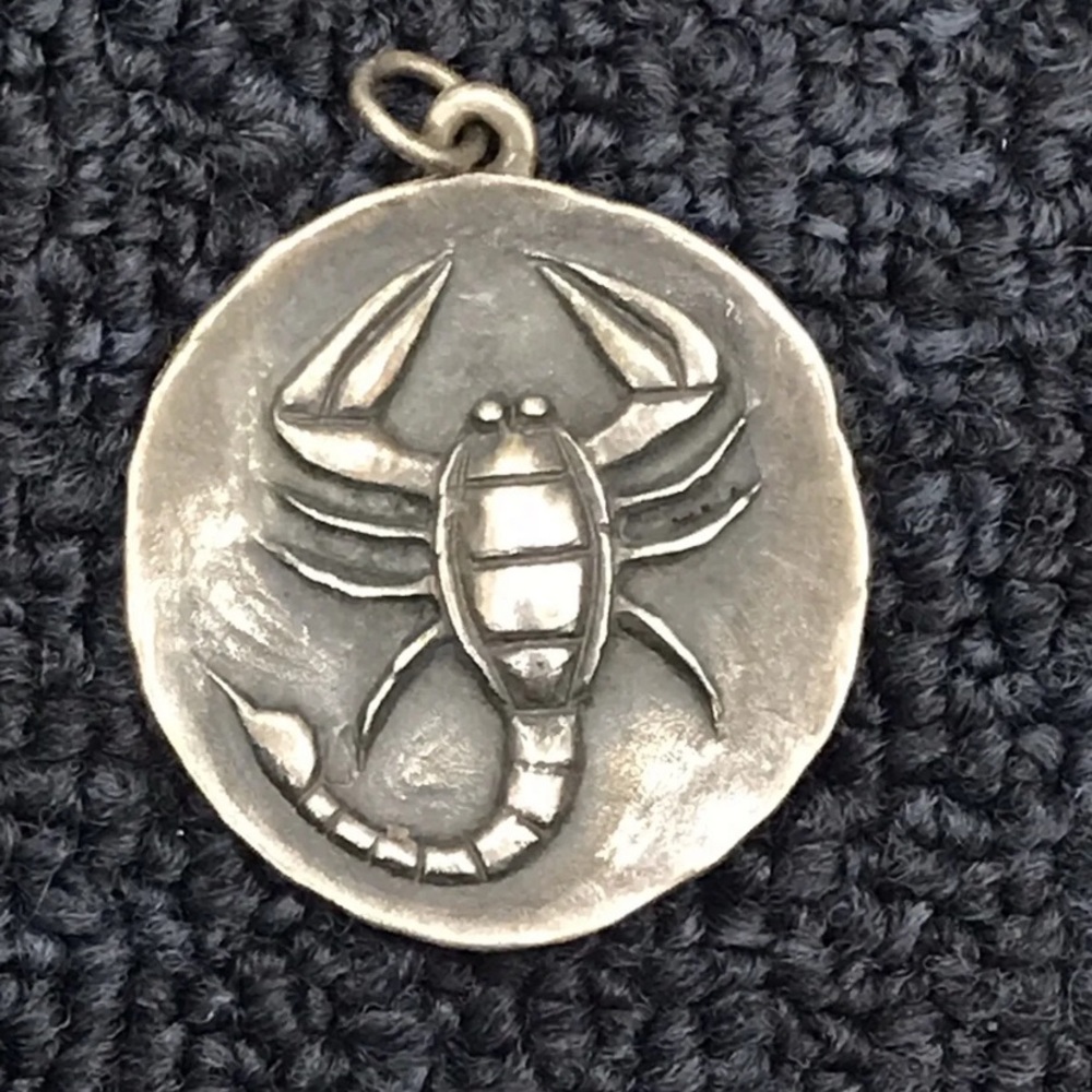 James Avery Rare scorpio scorpion zodiac.